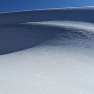 Onde di neve al passo dell'Adamello...